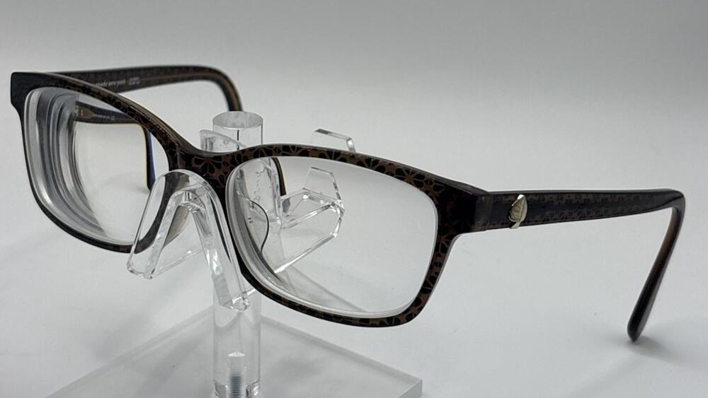 Kate Spade Kary Ann 305 Eyeglasses Brown Tortoise Rectangle Frame 145mm